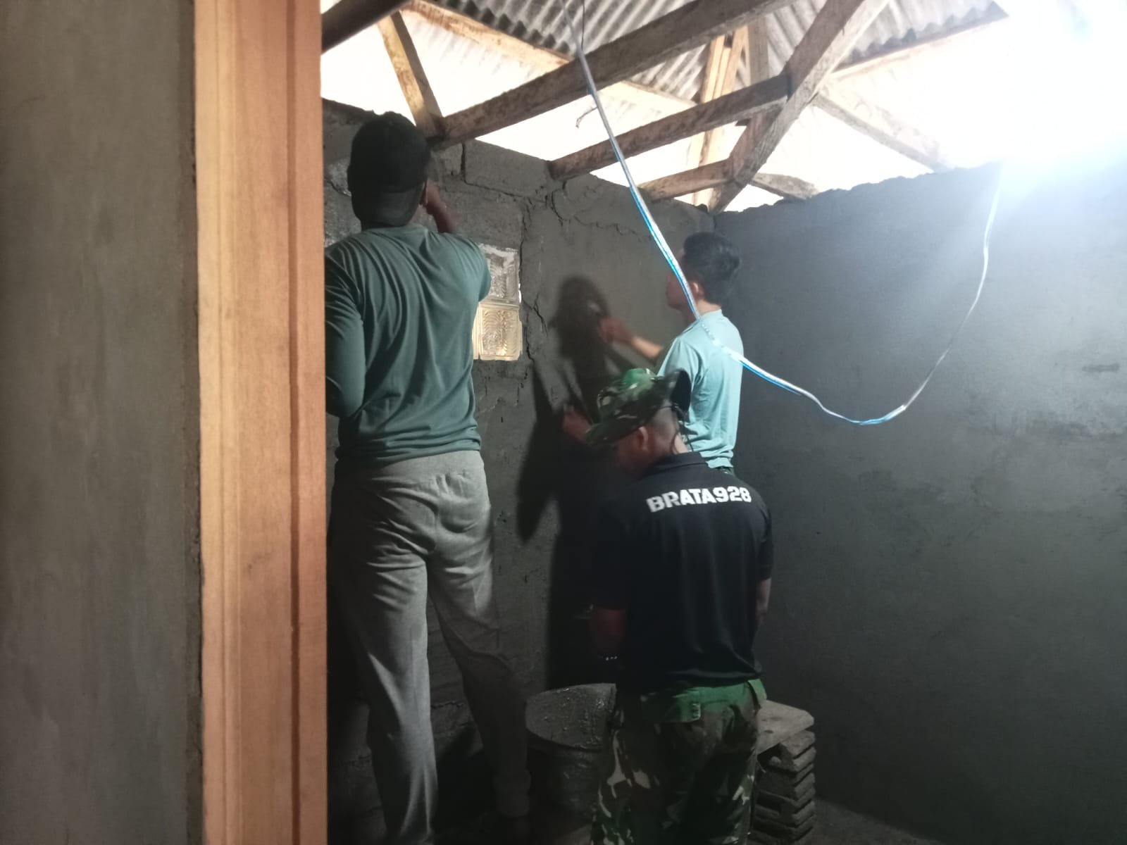 Optimalkan Cuaca Cerah, Satgas TMMD Ke-129 Kodim 1626/Bangli Tingkatkan Pembangunan