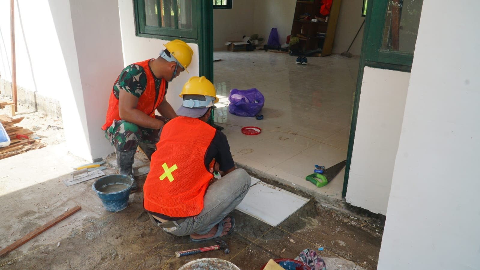 Pembangunan Musholla Darul Iman: Upaya TMMD untuk Masyarakat yang Religius