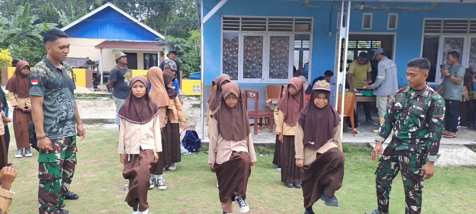 Pembentukan Karakter Generasi Muda Melalui Latihan PBB di SDN Umbele