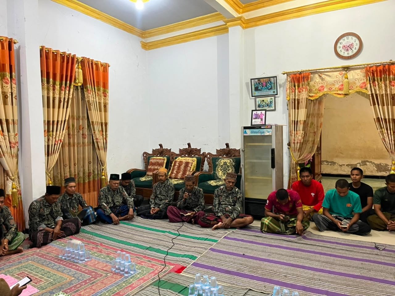 Membangun Keluarga Melalui Doa, Satgas TMMD ke-129 Adakan Tahlil Bersama Warga Tlemang