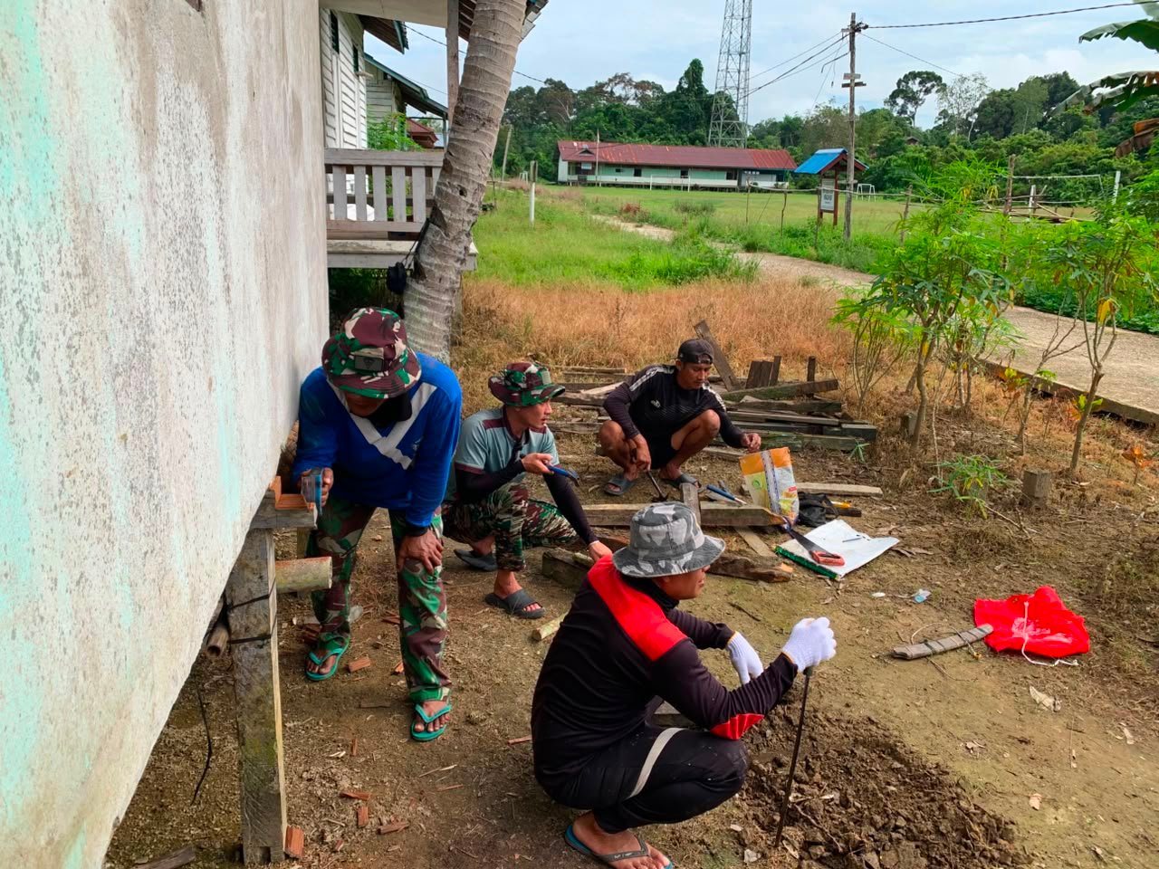 Gotong Royong di TMMD: Mewujudkan Hunian yang Layak untuk Warga