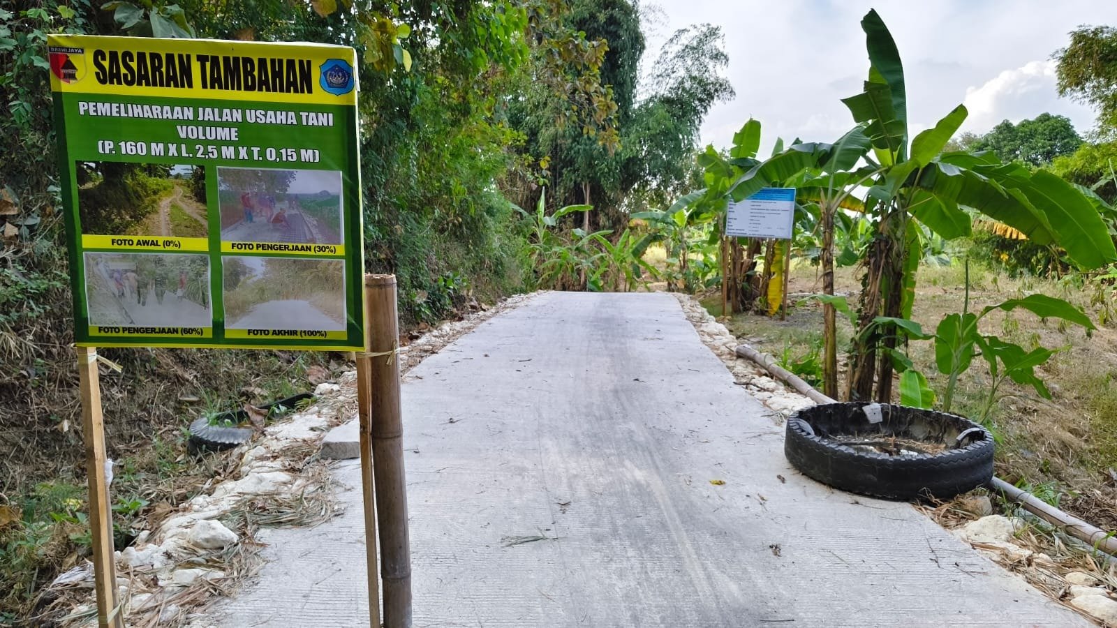 Meningkatkan Ekonomi Pedesaan, Satgas TMMD 129 Kodim 0812/Lamongan Perbaiki Jalan Tani di Tlemang