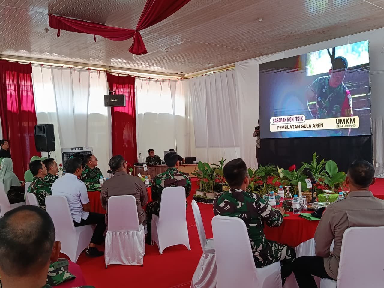 Penghargaan Pangdam II/Sriwijaya atas Keberhasilan TMMD ke-129 di Bangka
