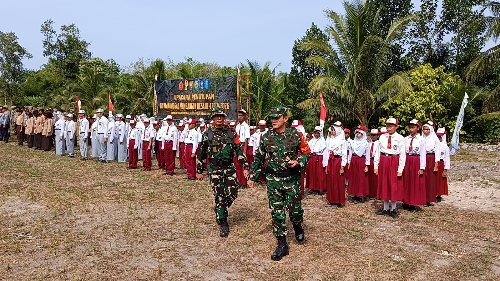 TMMD ke-129 Tutup dan Tingkatkan Kemandirian Desa Deniang