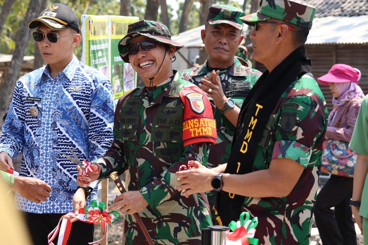 Resmi Dibuka, Jalan Beton TMMD 129 Bawa Harapan Baru bagi Warga Desa Tlemang