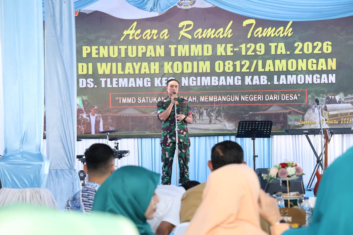 Kolonel Arm Beny Tutup TMMD 129, Serukan Kerja Sama untuk Masyarakat
