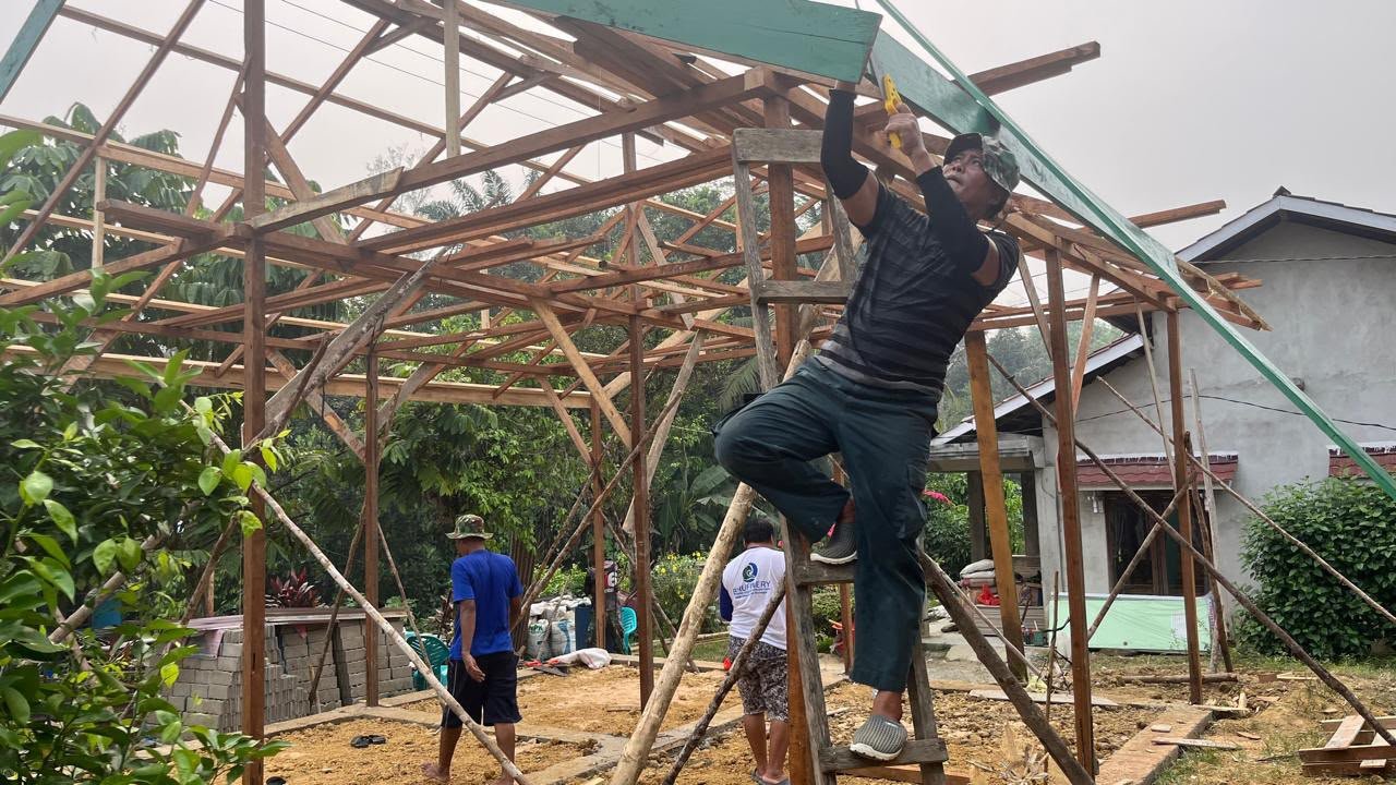 Satgas TMMD Reguler Ke-130 Terus Dorong Optimalisasi Pembangunan Rumah Layak Huni