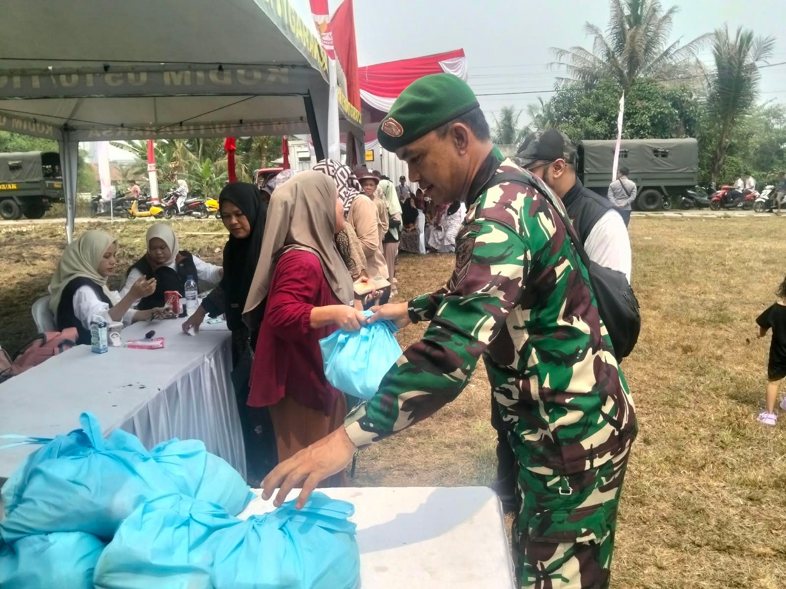 Pembukaan TMMD ke-130 Luncurkan Program Pangan Terjangkau untuk Masyarakat