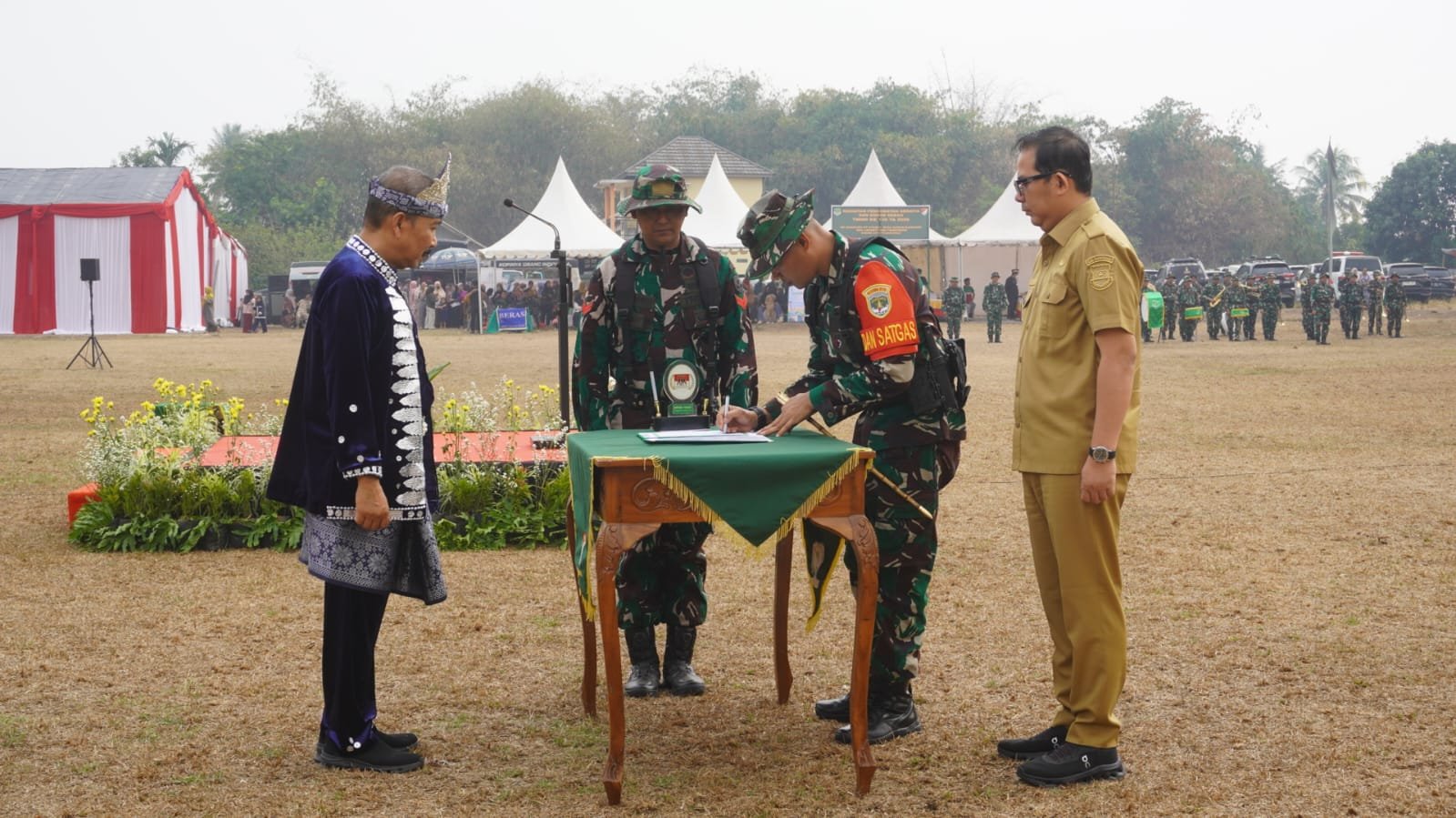 TMMD ke-130 Dimulai, TNI dan Pemerintah Bersinergi Tingkatkan Kesejahteraan Desa
