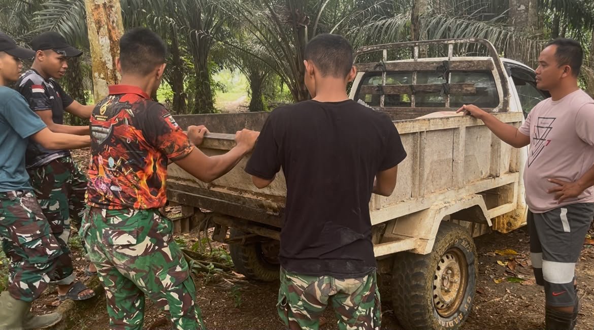 Satgas TMMD Gelorakan Semangat Gotong Royong dalam Pembangunan Infrastruktur
