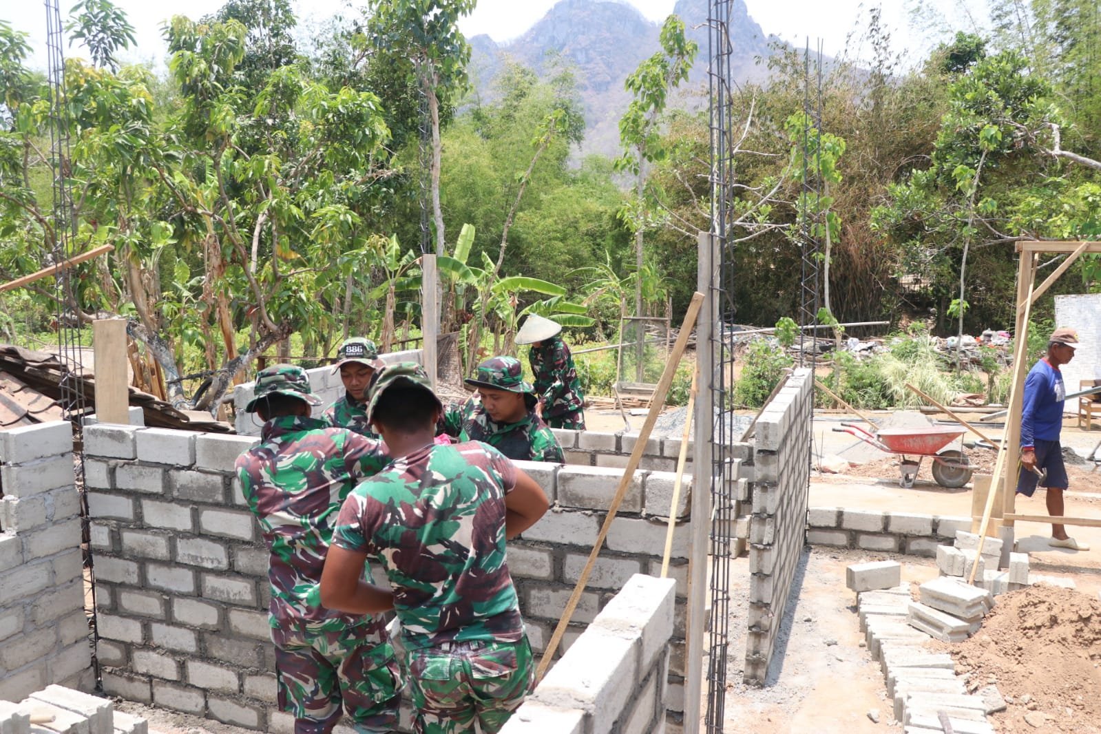 Pembangunan Hunian Layak di Pojok: TMMD 130 Bawa Perubahan berarti