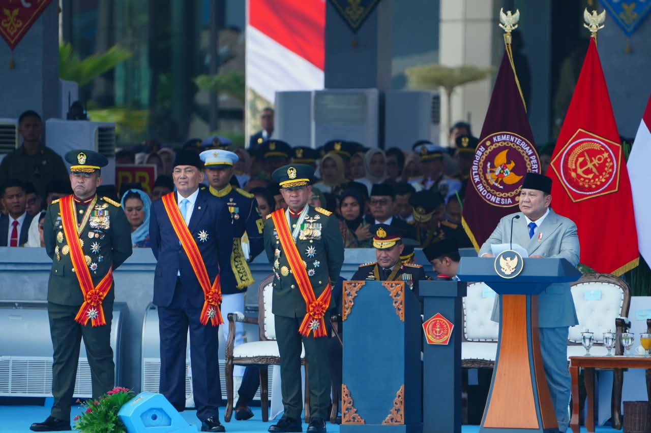 Kepala Staf Angkatan Darat Resmikan Enam Kodam Baru pada HUT TNI ke-81