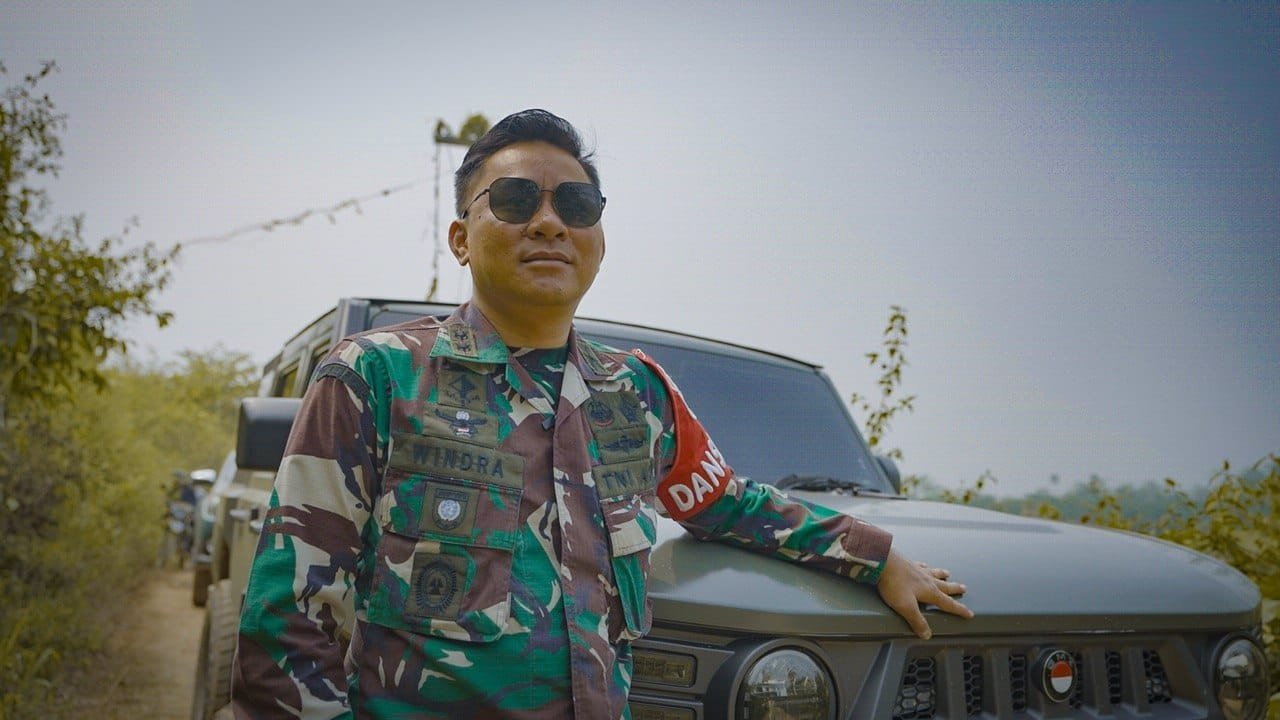 Letkol Windra Tinjau Proyek TMMD di Medan Berat untuk Berikan Motivasi