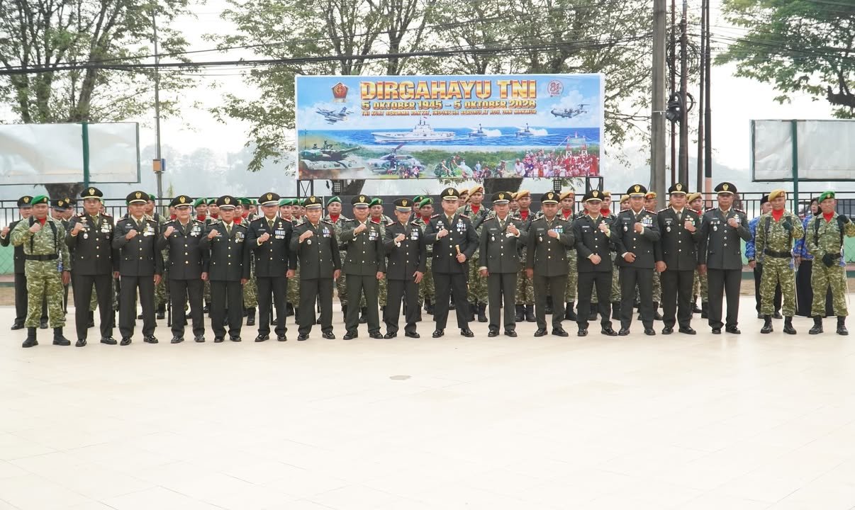 Rayakan HUT TNI ke-81, Kodim 0906/Kkr Gelar Upacara Berkesan di Tenggarong
