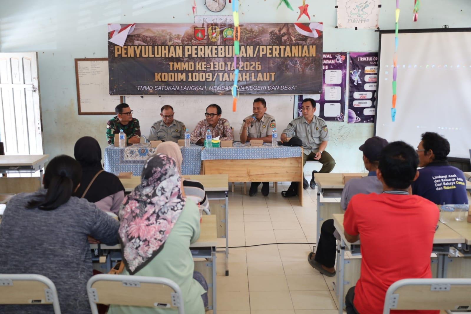 Penyuluhan Kehutanan TMMD ke-130 Fokus Mitigasi Dampak El Niño dan Karhutla