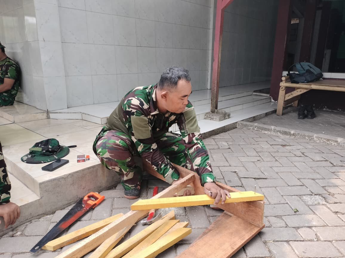 Satgas TMMD ke-130 Kodim 0510 Tingkatkan Persiapan Alat untuk Proyek Pembangunan