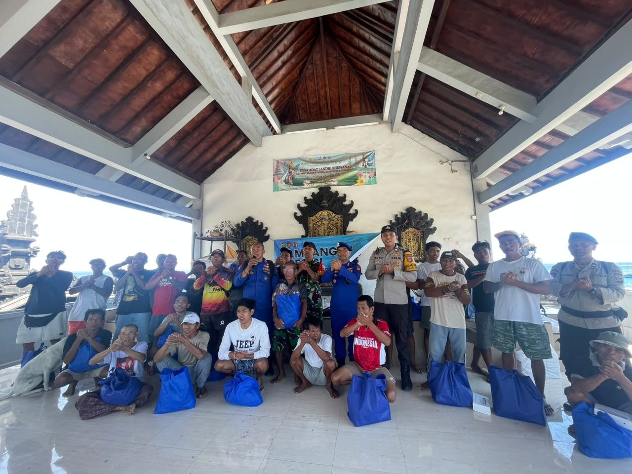 Sambang Nusa Presisi Dukung Keselamatan Nelayan di Nusa Penida