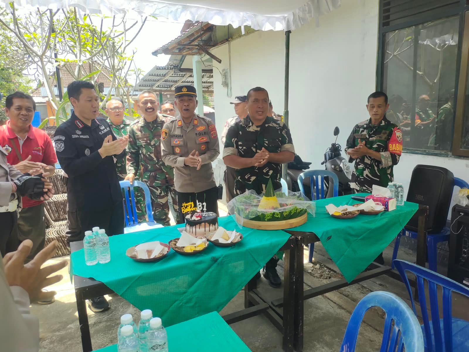 Kunjungan Kapolres Bangli Perkuat Kerjasama Untuk HUT TNI ke-81