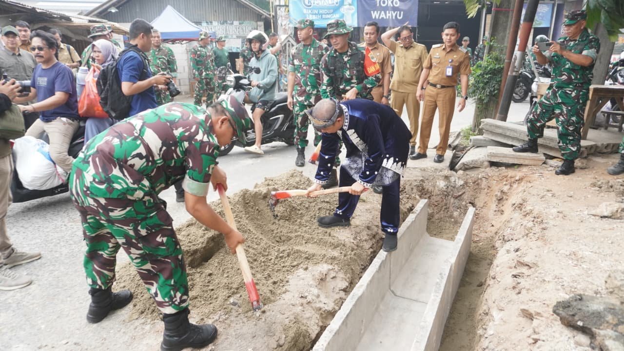 TMMD 130: Kolaborasi TNI dan Masyarakat Rayakan HUT Kabupaten Tangerang