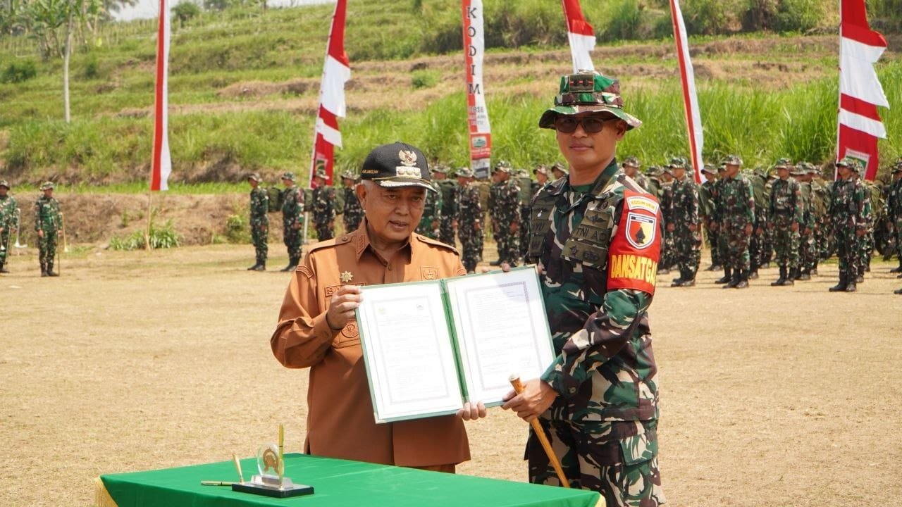 Kolaborasi Pemda dan TNI Dimulai dengan Pelaksanaan TMMD ke-130 di Malang